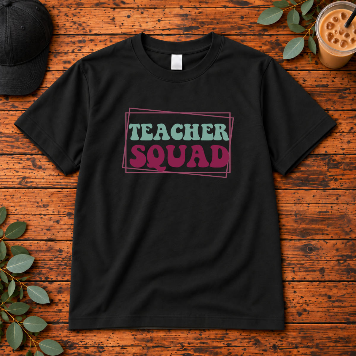 Teacher Squad | Retro Teacher T-Shirt, Long Sleeve, Crewneck & Hoodie
