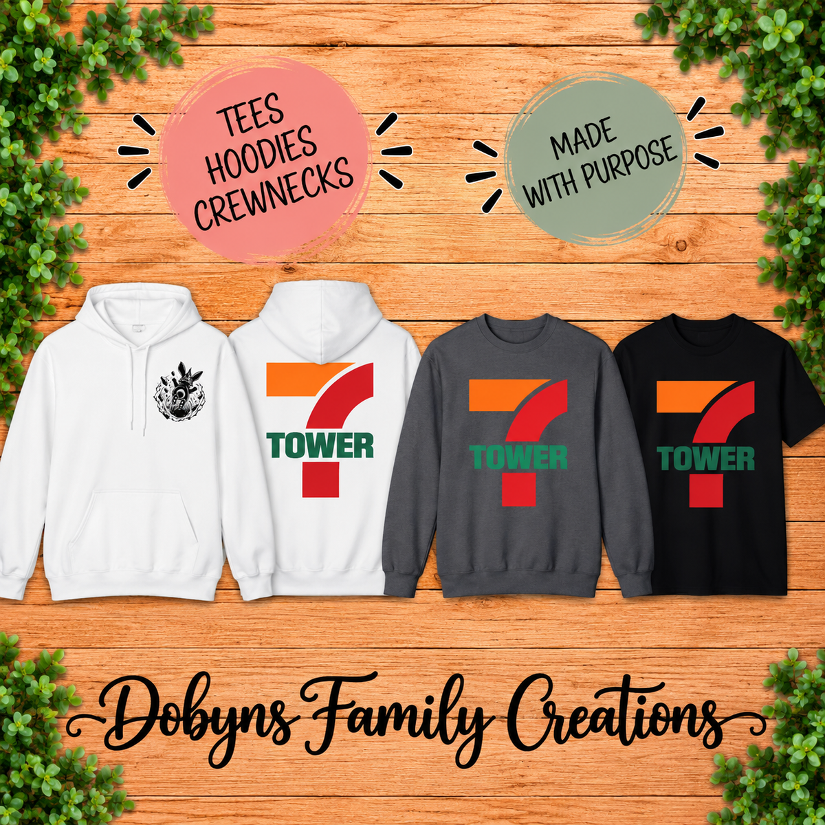 Tower 7 Conspiracy Shirt, Crewneck & Hoodie