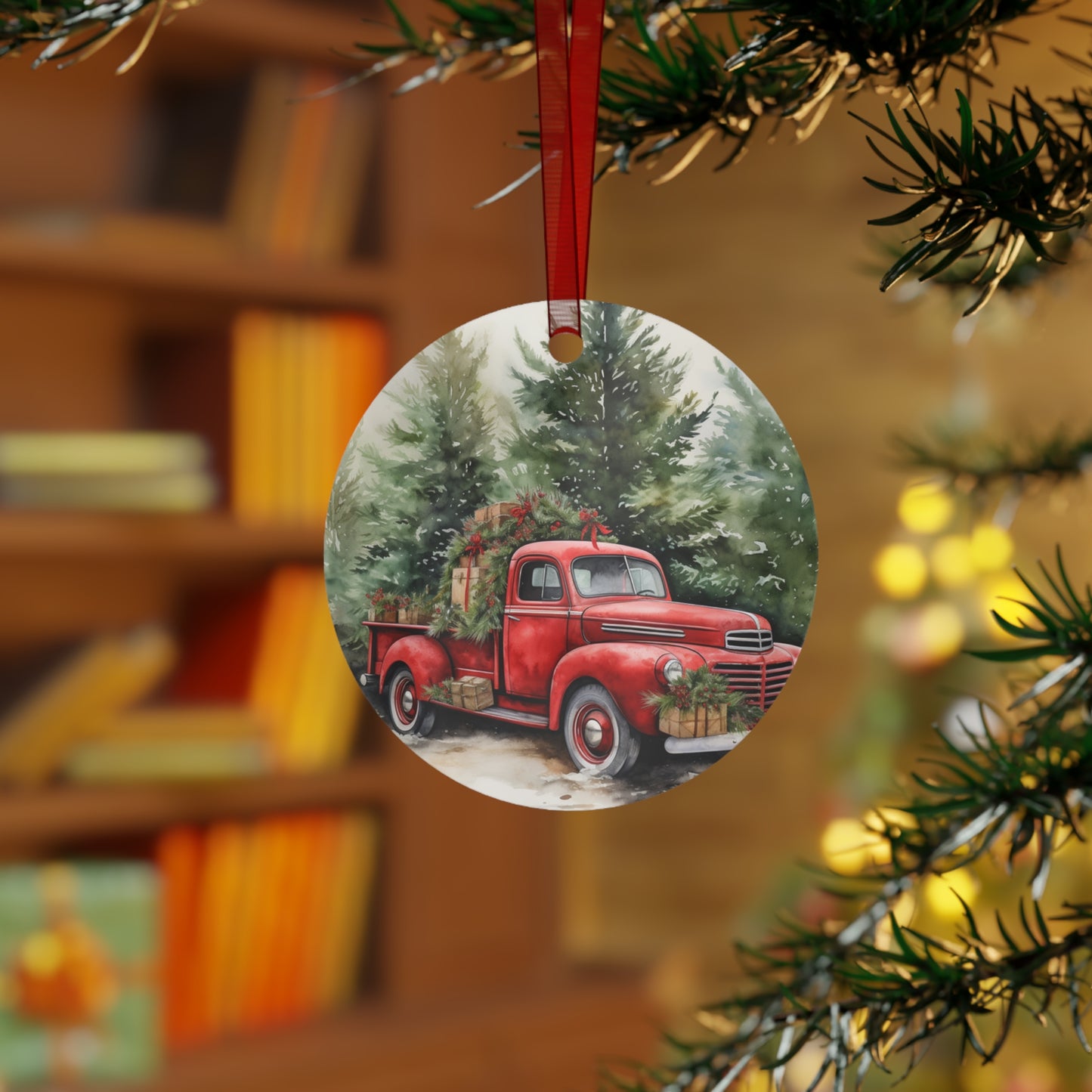 Christmas Truck Ornament