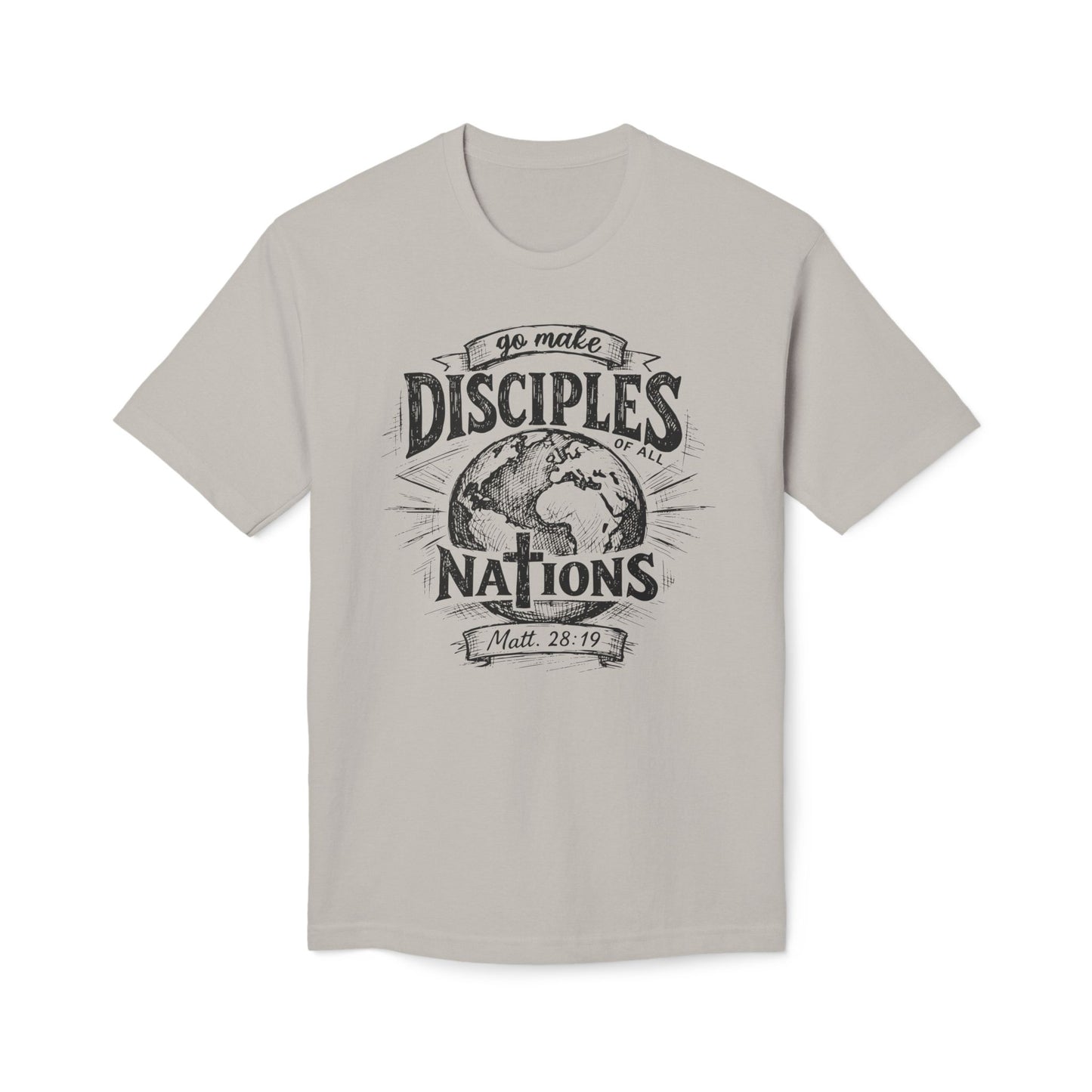 Go Make Disciples Cotton Tee Shirt