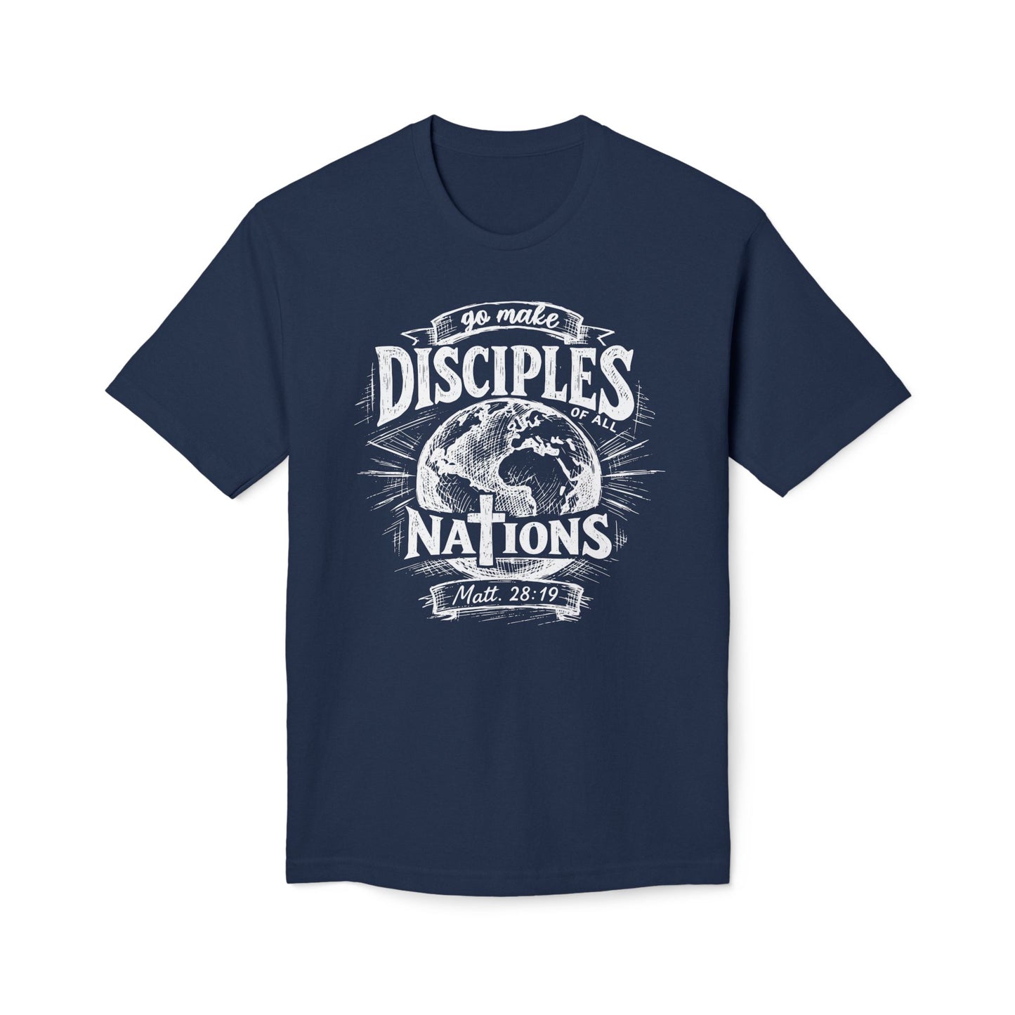 Go Make Disciples Cotton Tee Shirt