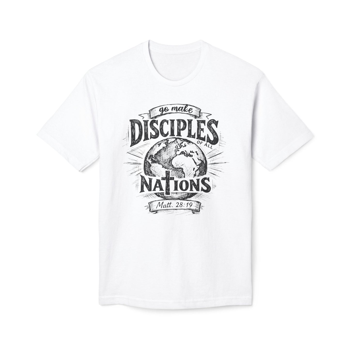 Go Make Disciples Cotton Tee Shirt