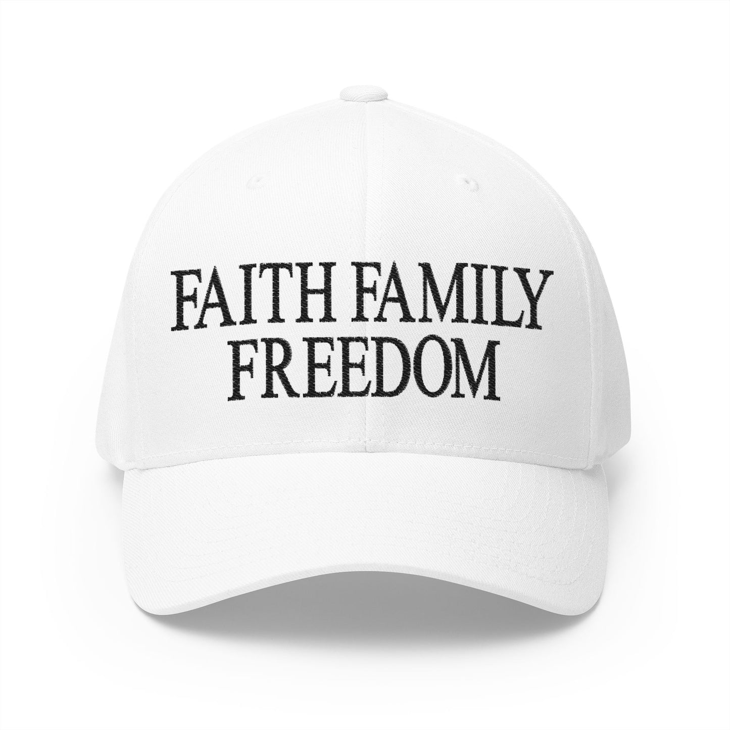 Faith Family Freedom Embroidered Hat