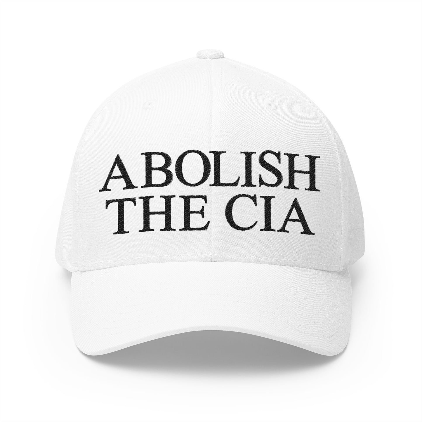 Abolish The CIA Embroidered Hat