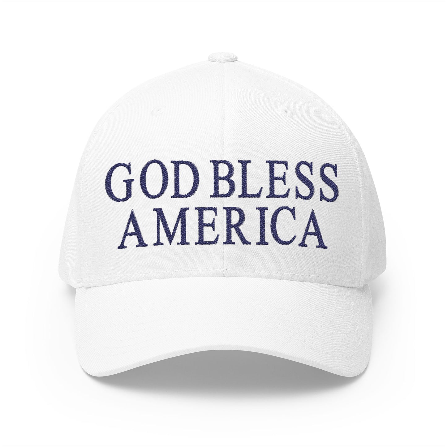 God Bless America Embroidered Hat