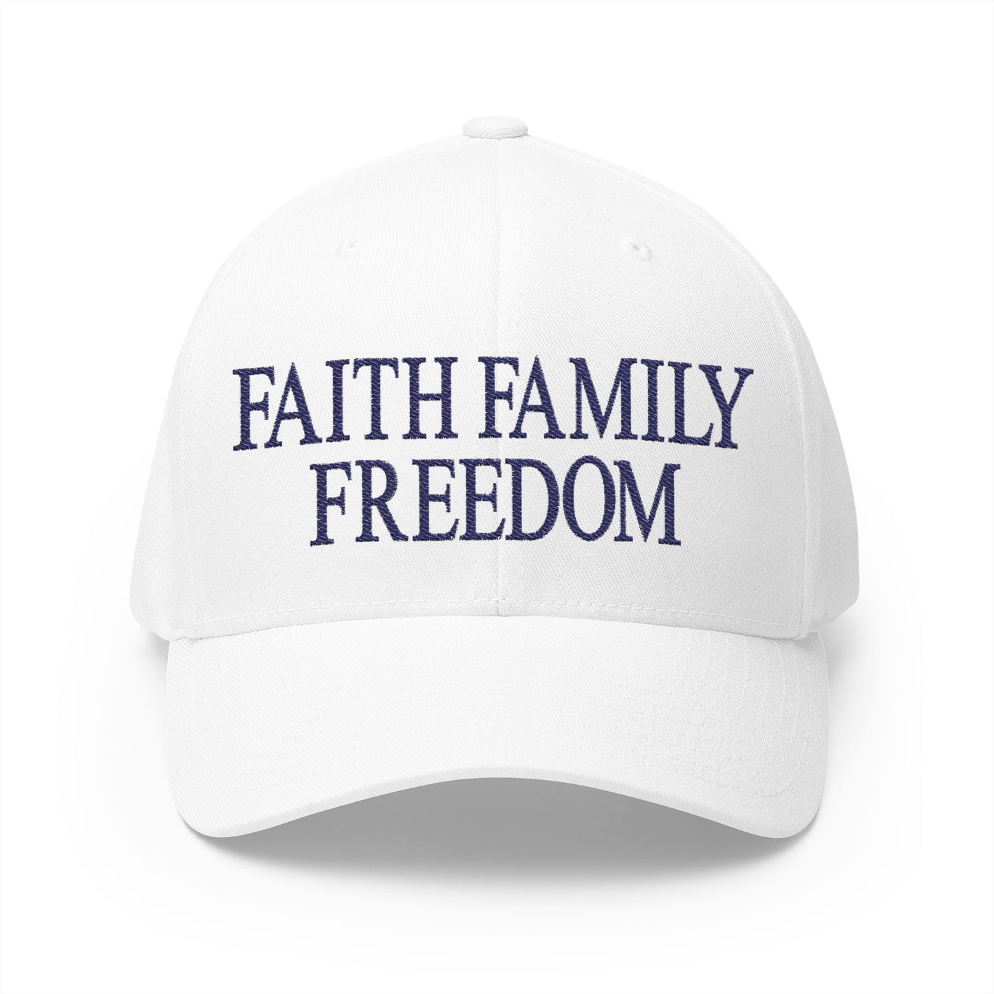 Faith Family Freedom Embroidered Hat