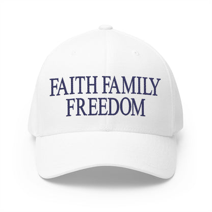 Faith Family Freedom Embroidered Hat