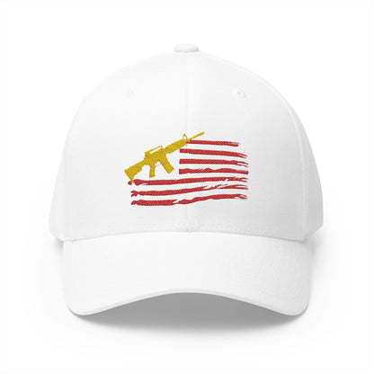 USA Flag AR Embroidered Hat
