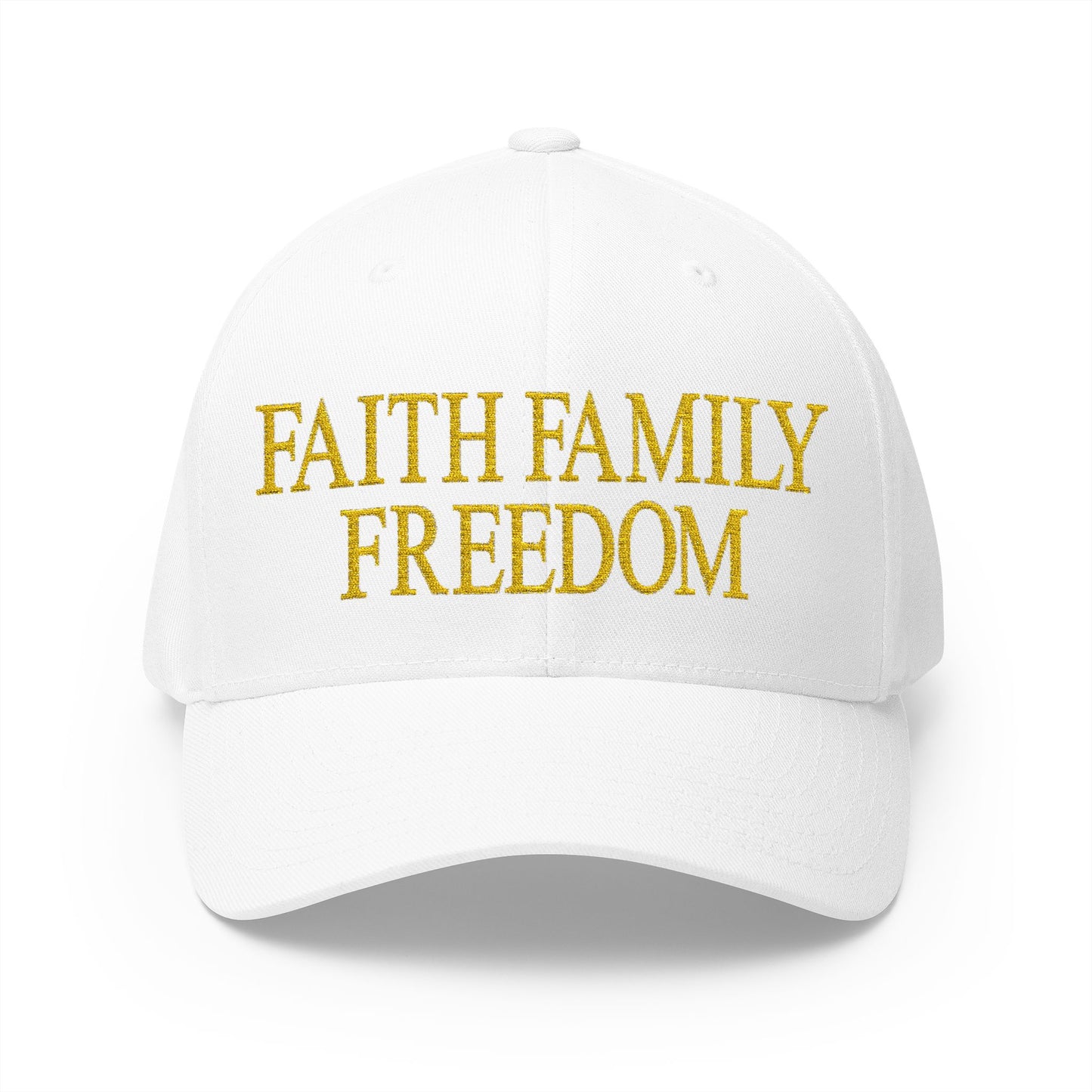 Faith Family Freedom Embroidered Hat