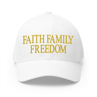 Faith Family Freedom Embroidered Hat