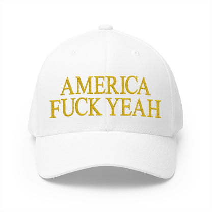 America Fuck Yeah Embroidered Hat