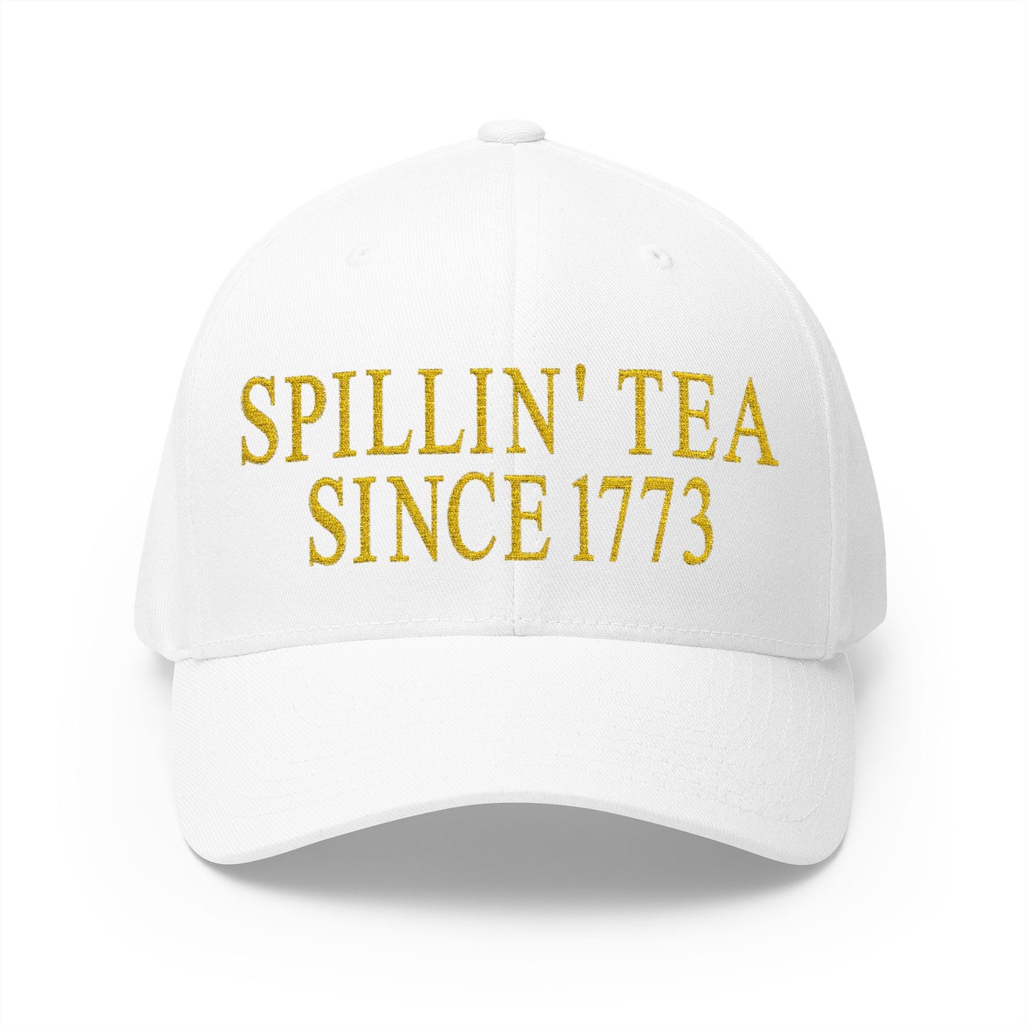 Spillin Tea Since 1773 Embroidered Hat