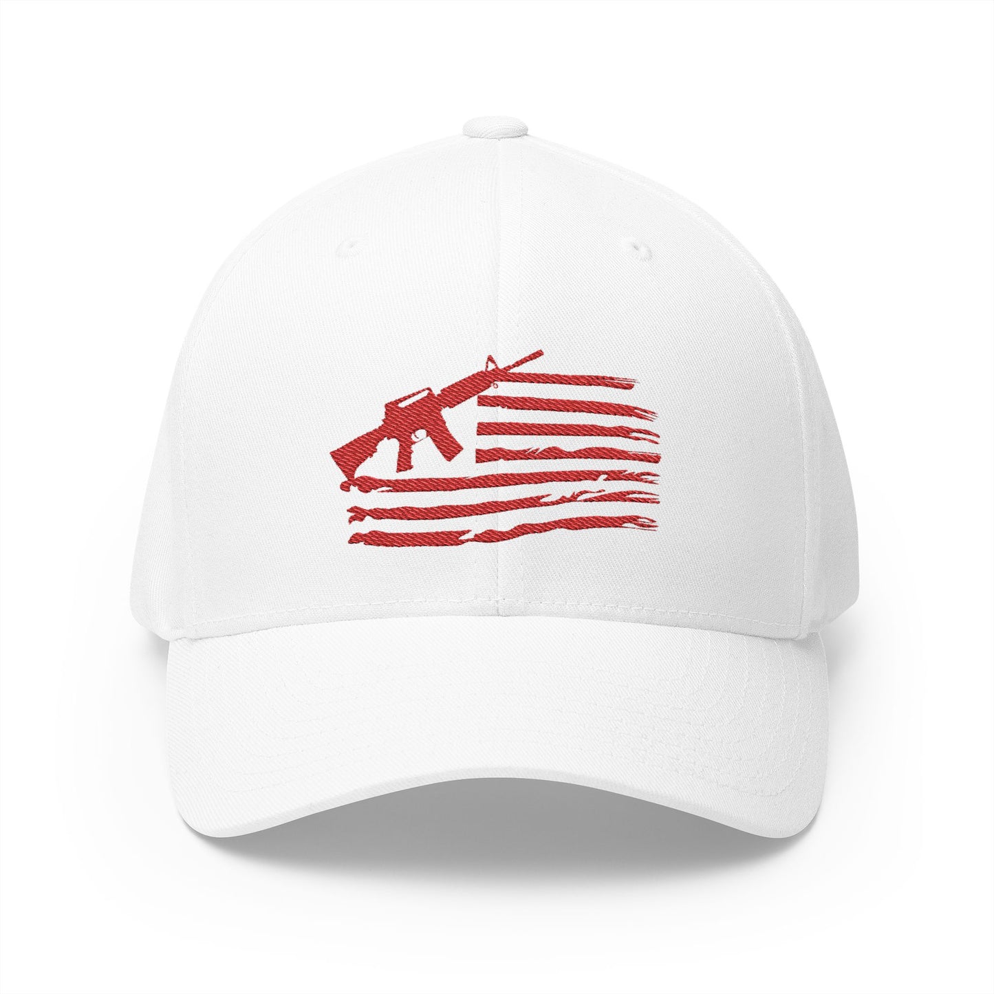USA Flag AR Embroidered Hat