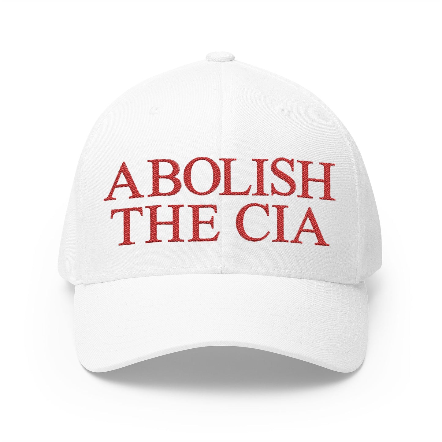 Abolish The CIA Embroidered Hat