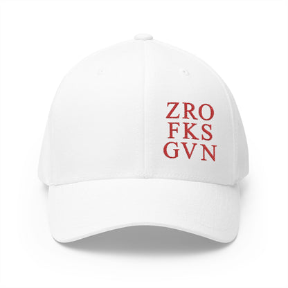 Zero Fucks Given Embroidered Hat