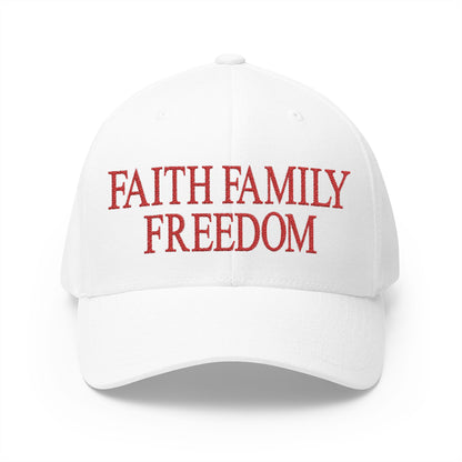 Faith Family Freedom Embroidered Hat