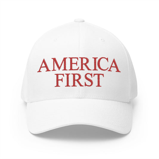 America First Embroidered Hat