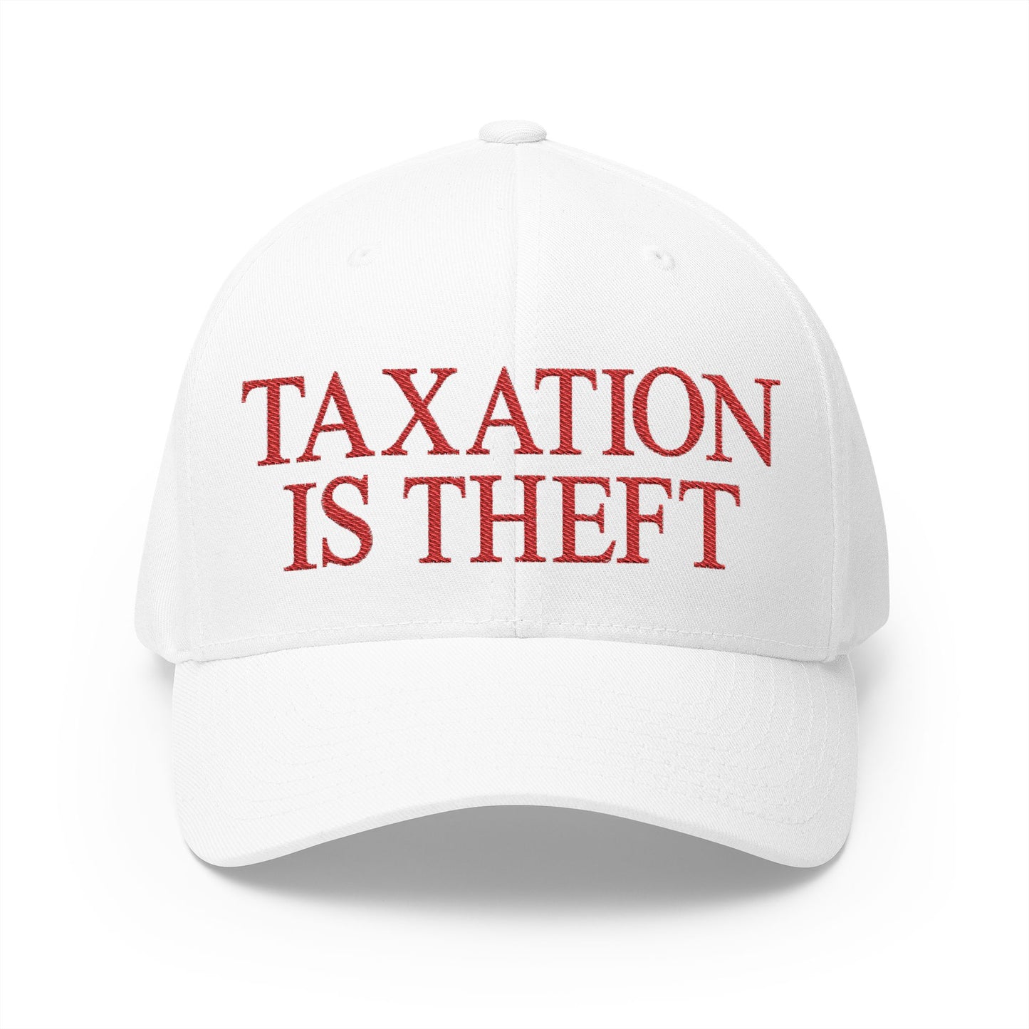 Taxation Is Theft Embroidered Hat