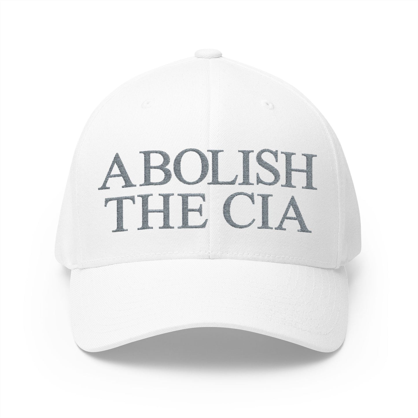 Abolish The CIA Embroidered Hat