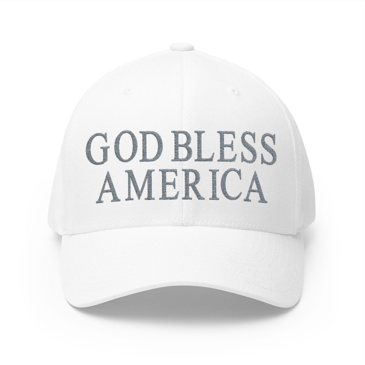 God Bless America Embroidered Hat