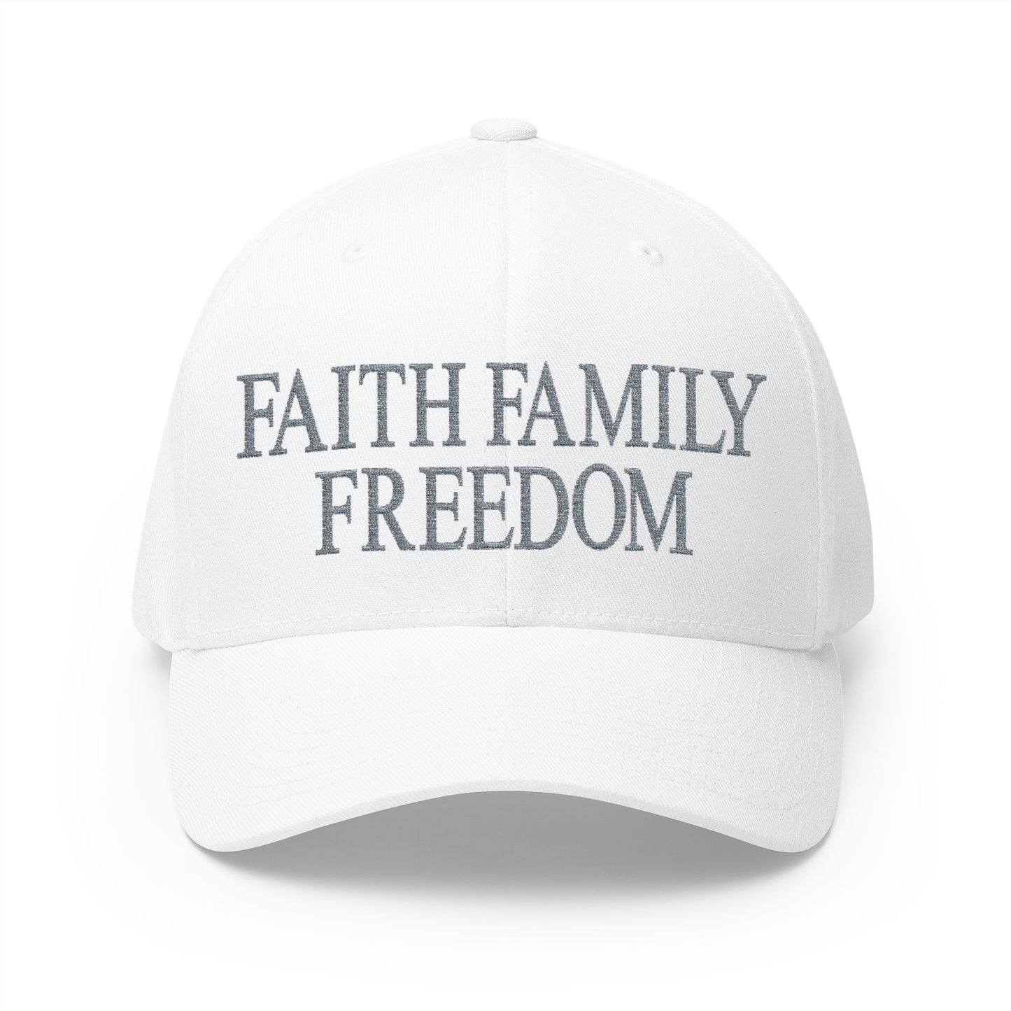 Faith Family Freedom Embroidered Hat