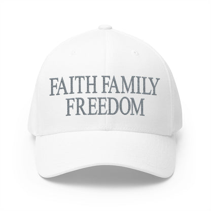 Faith Family Freedom Embroidered Hat