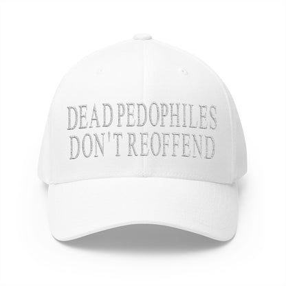 Dead Pedophiles Don't Reoffend Embroidered Hat