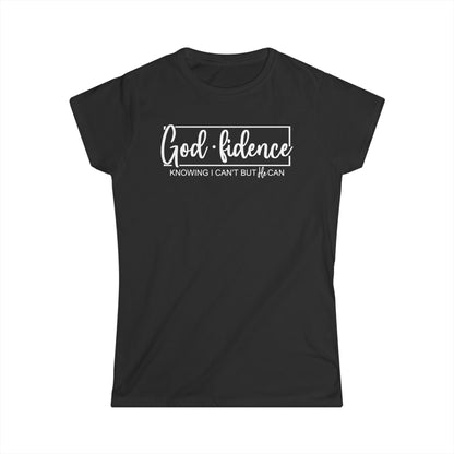 God fidence Cotton Tee Shirt