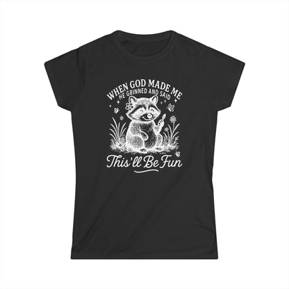 This'll Be Fun Cotton Tee Shirt