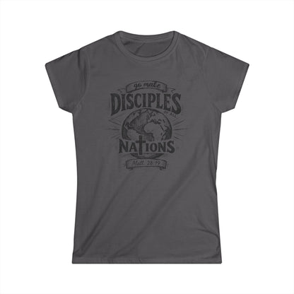 Go Make Disciples Cotton Tee Shirt