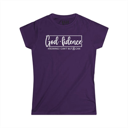 God fidence Cotton Tee Shirt