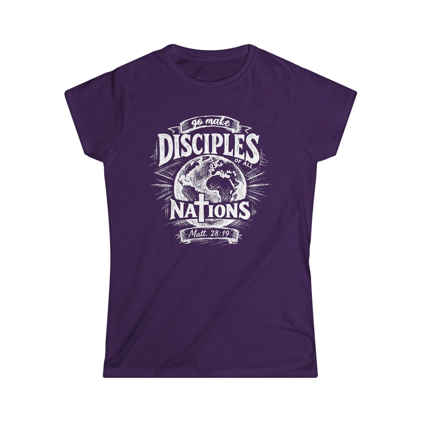 Go Make Disciples Cotton Tee Shirt