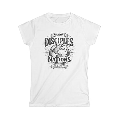 Go Make Disciples Cotton Tee Shirt