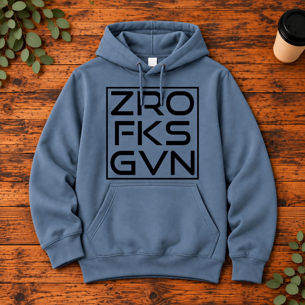 Zero FKS Given Shirt | Funny Sarcastic Graphic Apparel