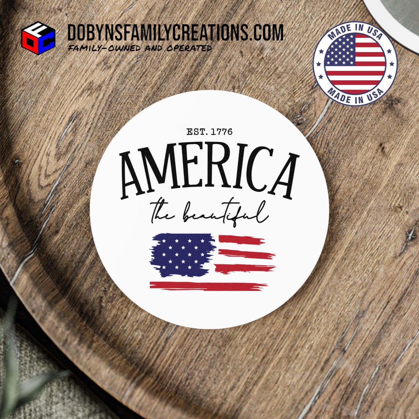 America The Beautiful Coaster