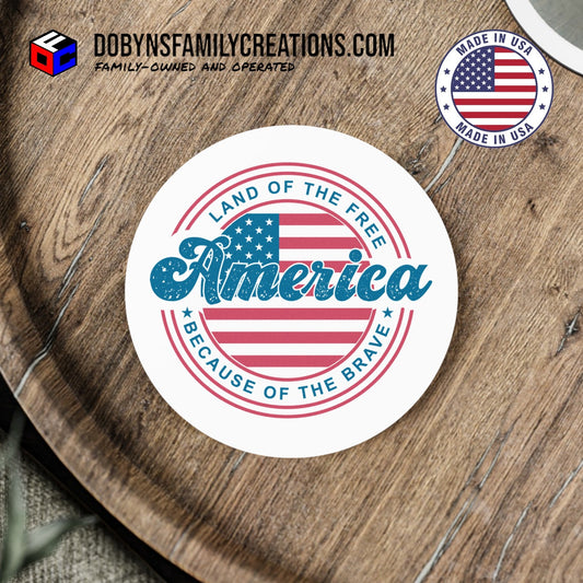 Land Of The Free America Coaster