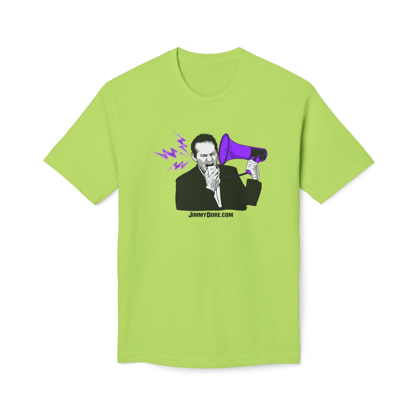 Jimmy Dore Bullhorn Logo Cotton Tee Shirt