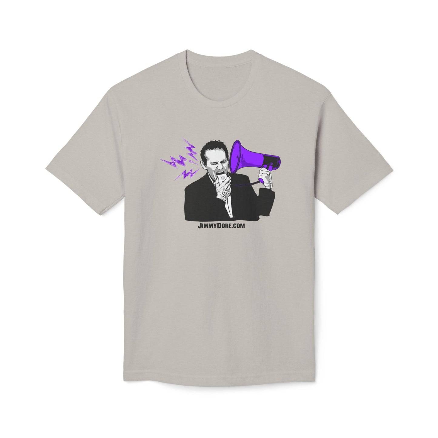 Jimmy Dore Bullhorn Logo Cotton Tee Shirt