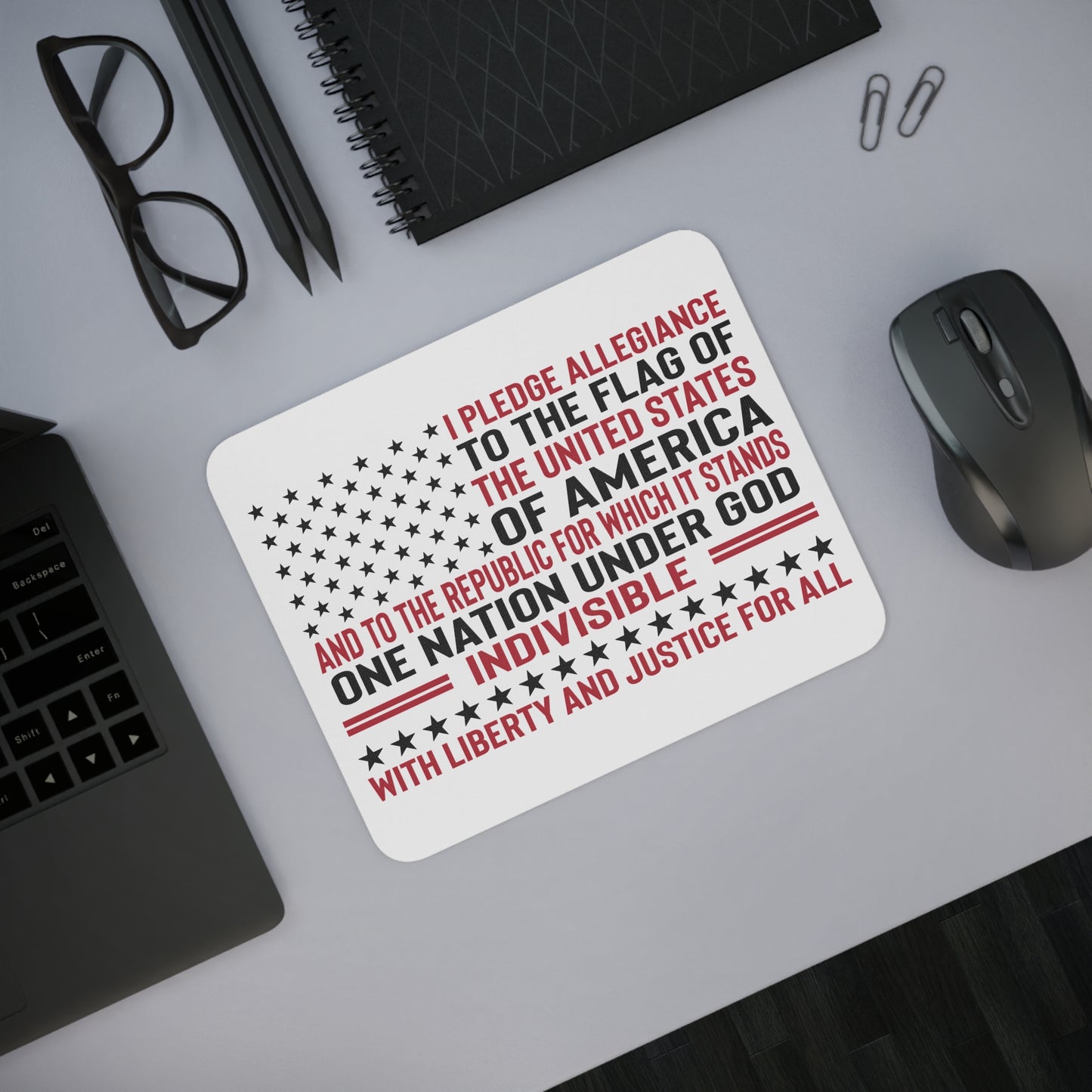Pledge of Allegiance Mouse Pad