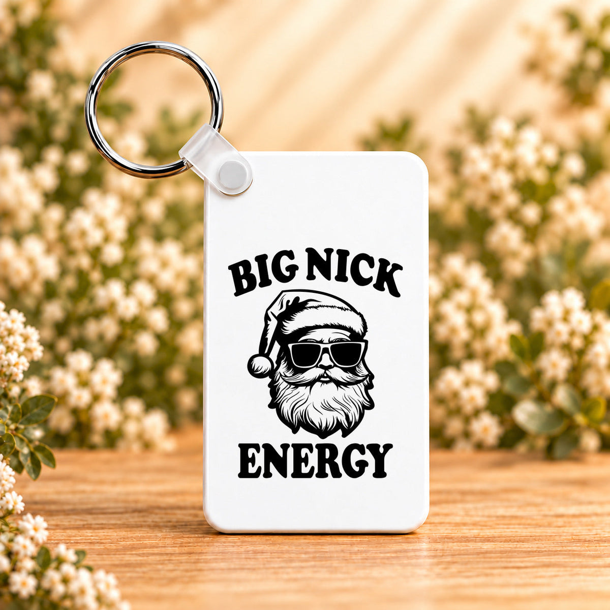 Big Nick Energy — Rectangle Keychain