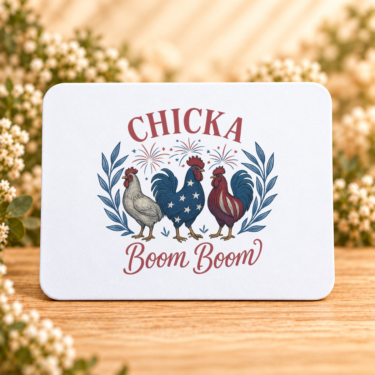 Chicka Boom Boom — Rectangular Mouse Pad