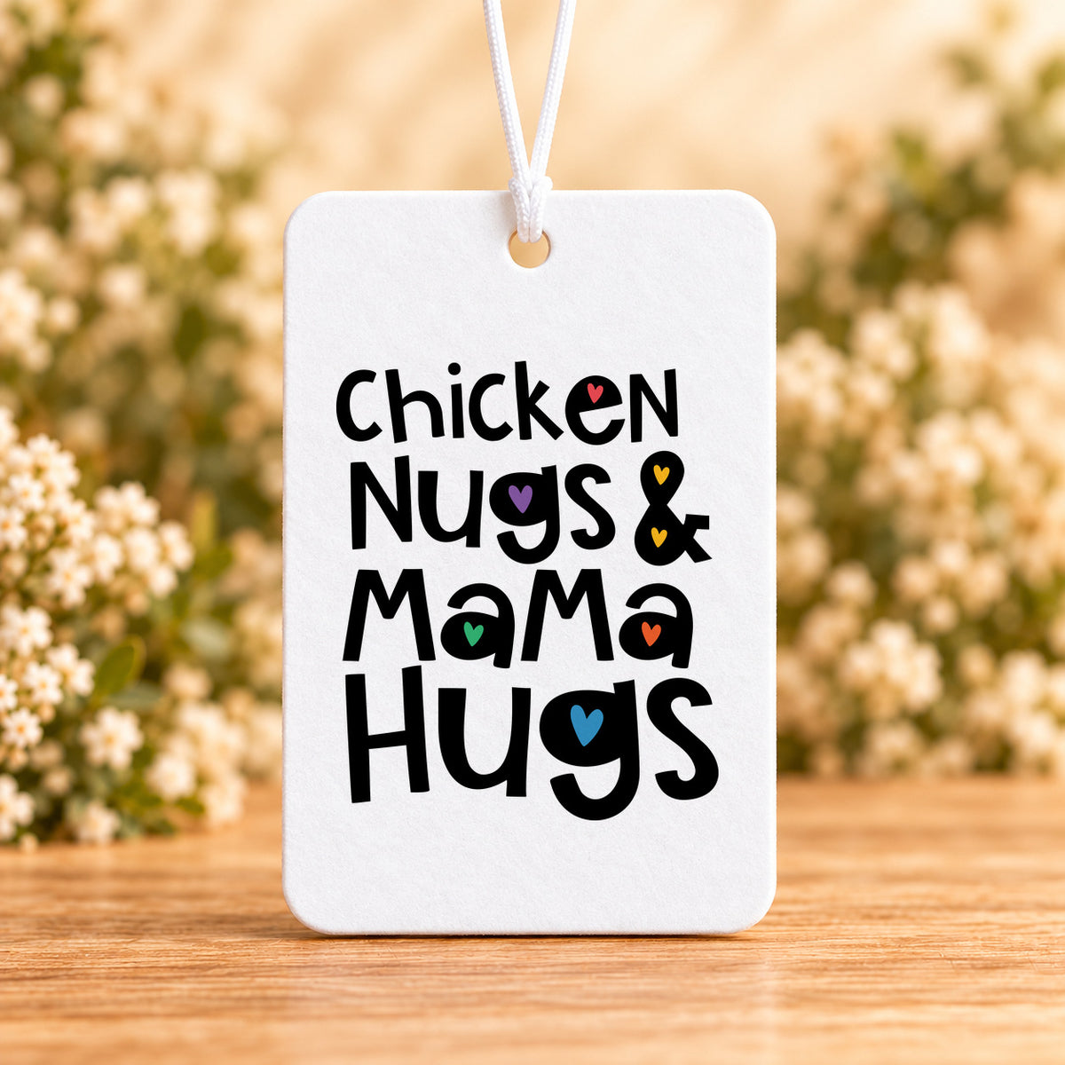 Chicken Nugs & Mama Hugs — Air Freshener