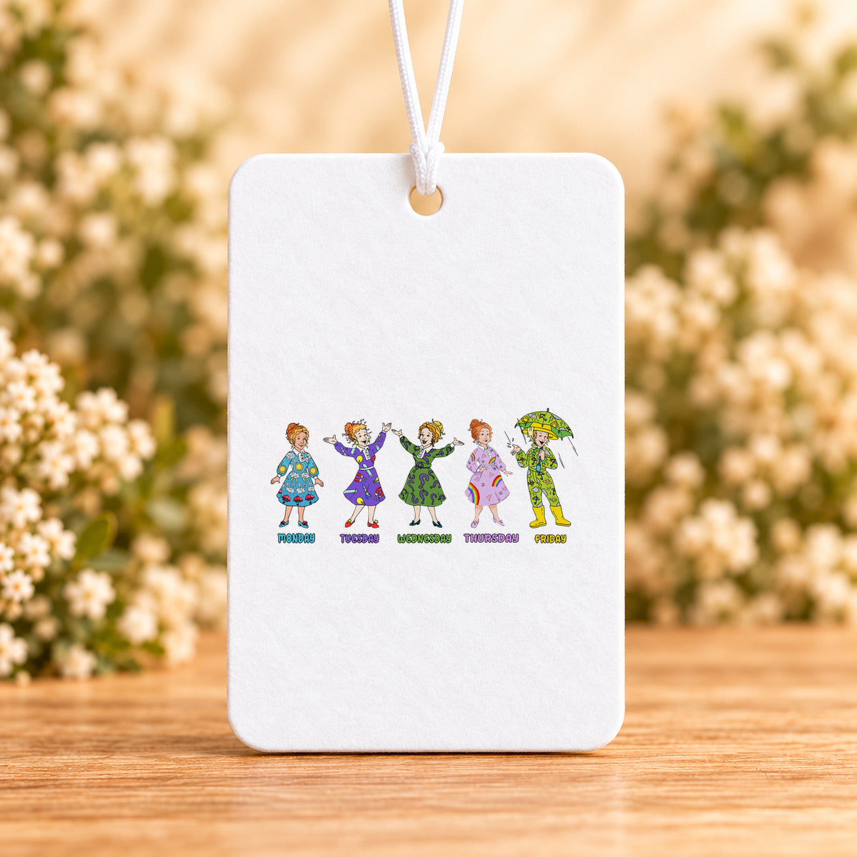 Days of the Week — Air Freshener