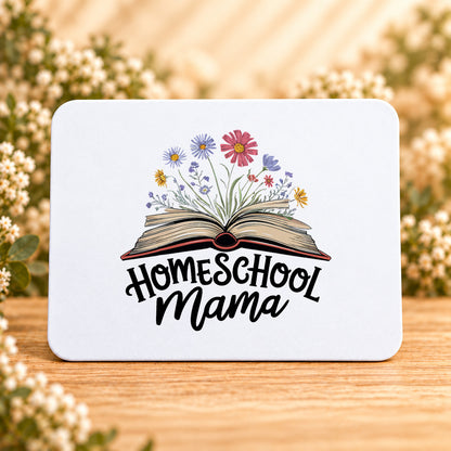 Homeschool Mama — Rectangular Mouse Pad