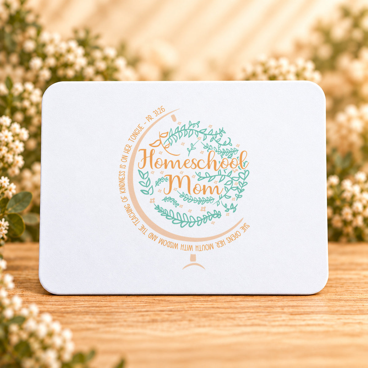 Homeschool Mom — Rectangular Mouse Pad