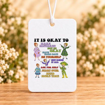It Is Okay to Make Mistakes — Air Freshener