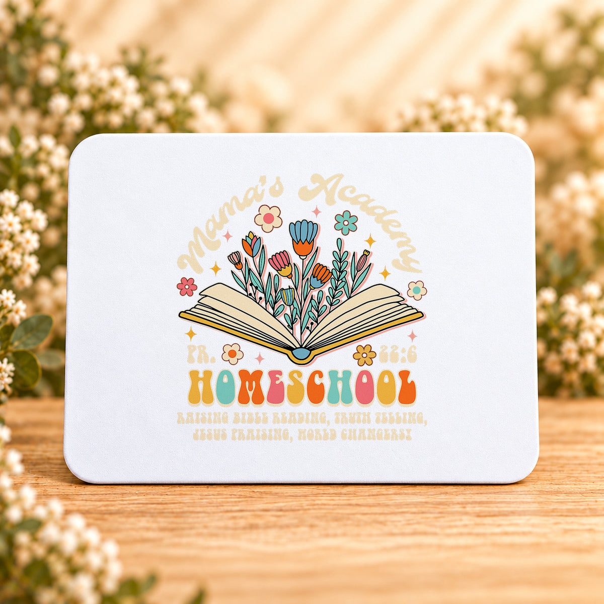Mama’s Academy Homeschool — Rectangular Mouse Pad