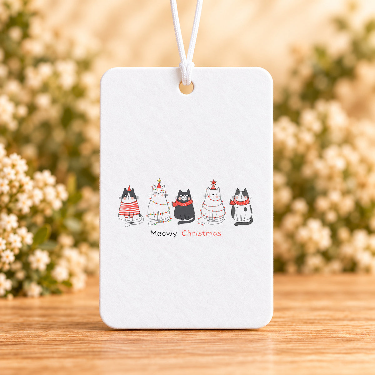 Meowy Christmas — Air Freshener