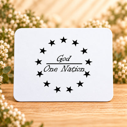 One Nation Under God — Rectangular Mouse Pad