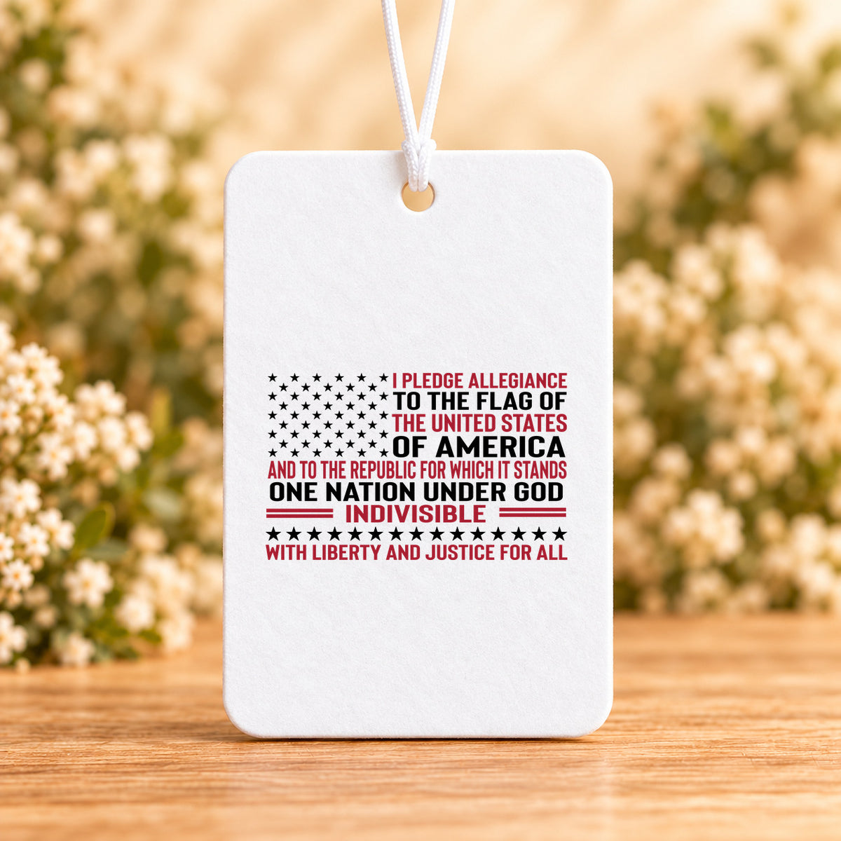 Pledge of Allegiance — Air Freshener